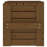Contenitore Portaoggetti Ambra 58x40,5x42cm Legno Massello Pino