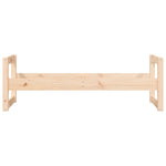 Portapneumatici 120x40x40 cm in Legno Massello di Pino