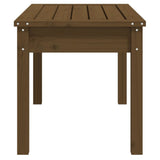 Panca da Giardino Ambra 80x44x45 cm Legno Massello di Pino