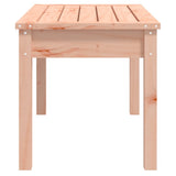 Panca da Giardino 80x44x45 cm in Legno Massello di Douglas