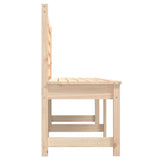 Panca da Giardino 201,5 cm in Legno Massello di Pino