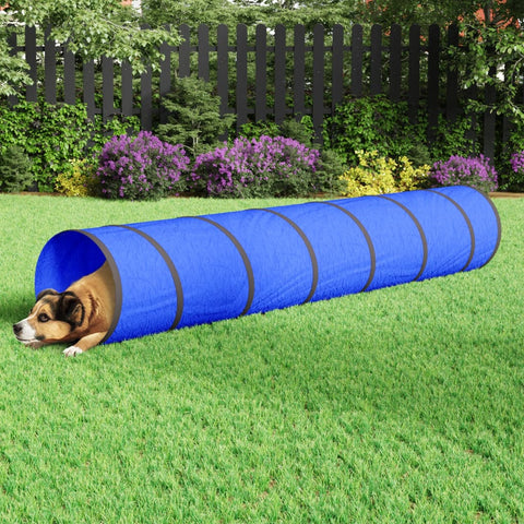 Tunnel per Cani Blu  50x300 cm in Poliestere
