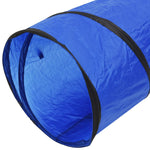 Tunnel per Cani Blu  55x1000 cm in Poliestere