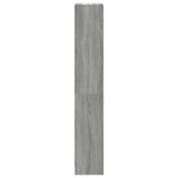 Libreria 4 Ripiani Grigio Sonoma 40x24x143 cm Legno truciolato