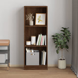 Libreria 3 Ripiani Rovere Marrone 40x24x109cm Legno truciolato