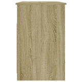 Scrivania Cassetti Rovere Sonoma 102x50x76 cm Legno truciolato