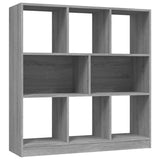 Libreria Grigio Sonoma 97,5x29,5x100 cm in Legno truciolato