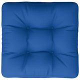 Cuscino per Pallet Blu Reale 50x50x12 cm in Tessuto