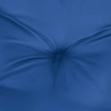 Cuscino per Pallet Blu Reale 50x50x12 cm in Tessuto