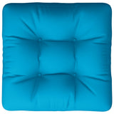Cuscino per Pallet Blu 60x60x12 cm in Tessuto