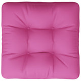 Cuscino per Pallet Rosa 60x60x12 cm Tessuto