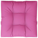 Cuscino per Pallet Rosa 80x80x12 cm in Tessuto