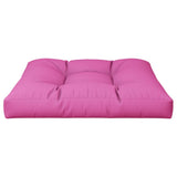 Cuscino per Pallet Rosa 80x80x12 cm in Tessuto