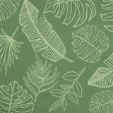 Cuscino per Pallet con Motivo a Foglie 120x80x12 cm in Tessuto