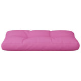 Cuscino per Pallet Rosa 80x40x12 cm in Tessuto