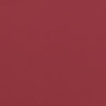 Cuscini per Pallet 2 pz Rosso Vino in Tessuto