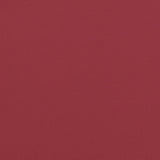Cuscini per Pallet 2 pz Rosso Vino in Tessuto