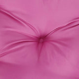 Cuscini per Pallet 5 pz Rosa in Tessuto
