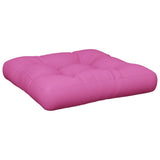 Cuscino per Pallet Rosa 58x58x10 cm in Tessuto Oxford