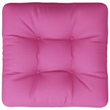 Cuscino per Pallet Rosa 58x58x10 cm in Tessuto Oxford