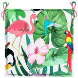 Cuscini per Sedia 6 pz Multicolore 40x40x4 cm in Tessuto