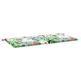 Cuscino Panca da Giardino Multicolore 120x50x4cm Tessuto Oxford
