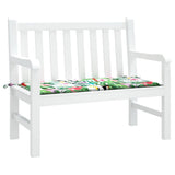 Cuscino Panca da Giardino Multicolore 120x50x4cm Tessuto Oxford