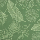 Cuscino per Panca a Foglie 120x50x4 cm in Tessuto Oxford