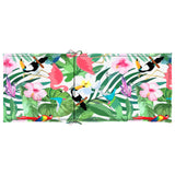 Cuscini per Sedia con Schienale Alto 4pz Multicolore in Tessuto