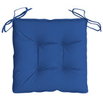 Cuscini per Pallet 2 pz Blu 50x50x7 cm Tessuto Oxford