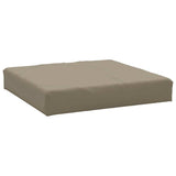 Cuscino per Pallet Tortora 60x60x9,5 cm in Tessuto Oxford