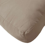 Cuscino per Pallet Tortora 60x60x9,5 cm in Tessuto Oxford