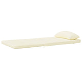 Cuscini per Sedia Adirondack 2 pz Crema in Tessuto Oxford