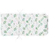 Cuscini Sedia Adirondack 2 pz Motivo a Foglie in Tessuto Oxford