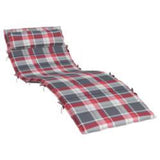 Cuscino per Lounger Sole Rosso e grigio 178 x 60 x 4 cm