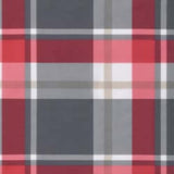 Cuscino per Lounger Sole Rosso e grigio 178 x 60 x 4 cm
