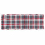 Cuscino per Lounger Sole Rosso e grigio 178 x 60 x 4 cm