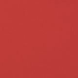 Cuscini per Sedia con Schienale Alto 2 pz Rosso Tessuto Oxford