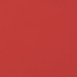 Cuscini per Sedia con Schienale Alto 2 pz Rosso Tessuto Oxford