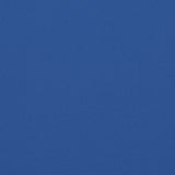 Cuscini Sedia con Schienale Alto 4 pz Blu Reale Tessuto Oxford