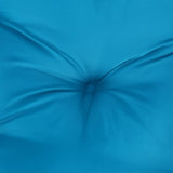 Cuscino Rotondo Blu Chiaro  60x11 cm in Tessuto Oxford