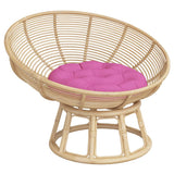 Cuscino Rotondo Rosa  60x11 cm in Tessuto Oxford
