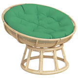 Cuscino Rotondo Verde  100x11 cm in Tessuto Oxford