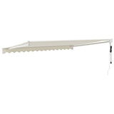 Tenda Sole Automatica Retrattile Crema 4,5x3 m