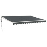 Tenda Sole Automatica Retrattile Antracite 4x3 m