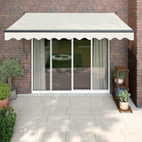 Tenda Sole Automatica Retrattile Crema 3x2,5 m