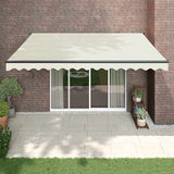Tenda Sole Automatica Retrattile Crema 4x3 m