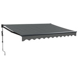 Tenda Sole Automatica Retrattile Antracite 3x2,5 m