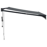 Tenda Sole Automatica Retrattile Antracite 3x2,5 m