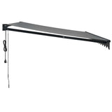 Tenda Sole Automatica Retrattile Antracite 4,5x3 m